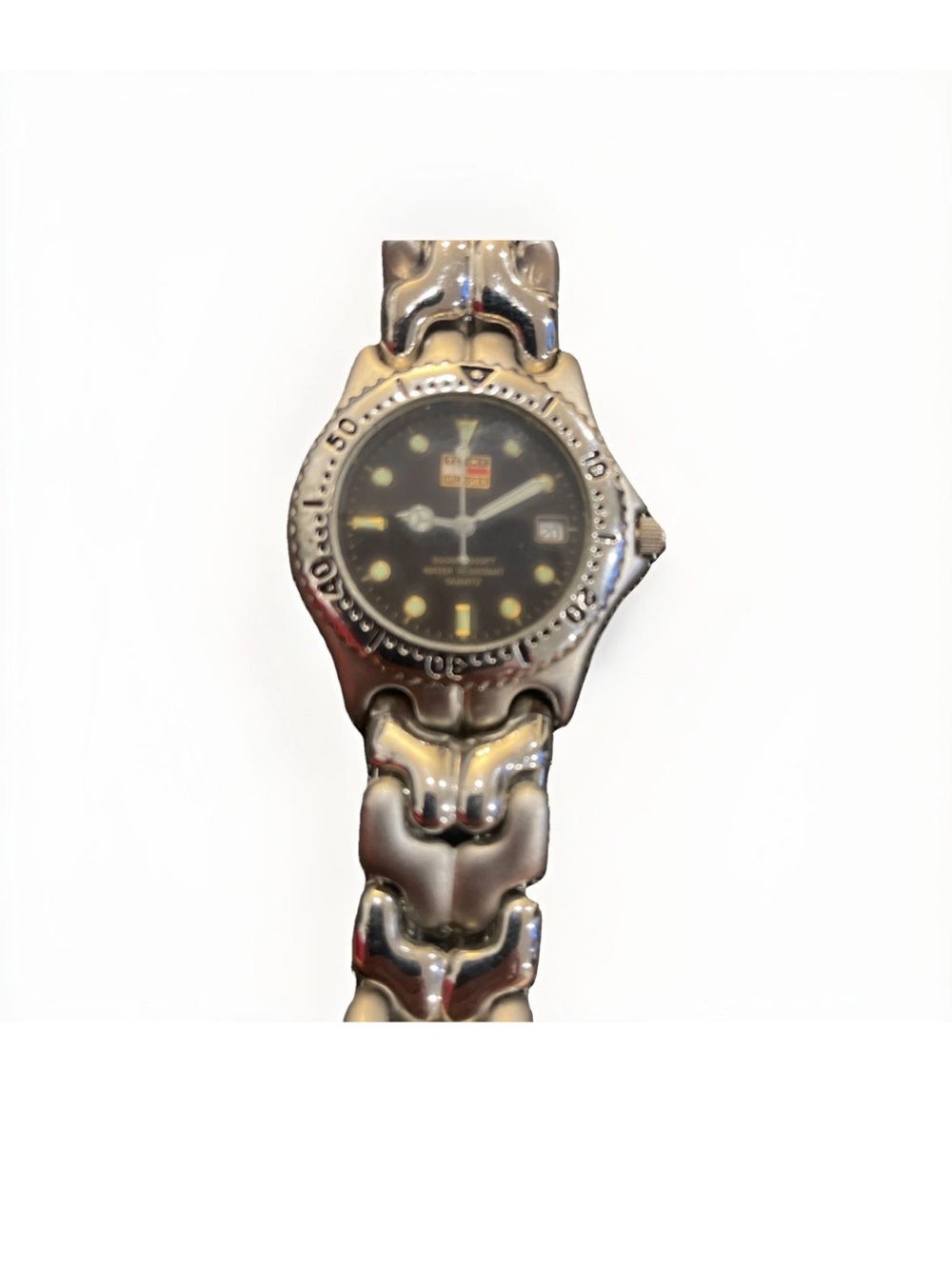 Vintage Tommy Hilfiger men’s stainless Steele wrist watch